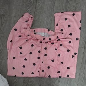 Pink Heart Pajamas